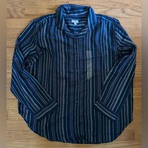 Striped Blue Shirt